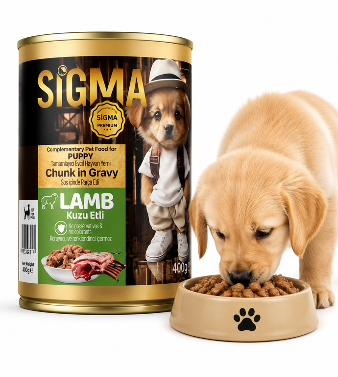 SIGMA CAN PUPPY(LAMB) 400G