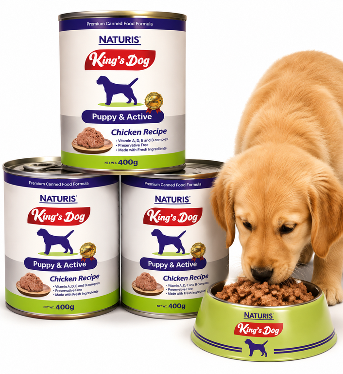 NATURIS PUPPY CAN (CHICKEN) 400G
