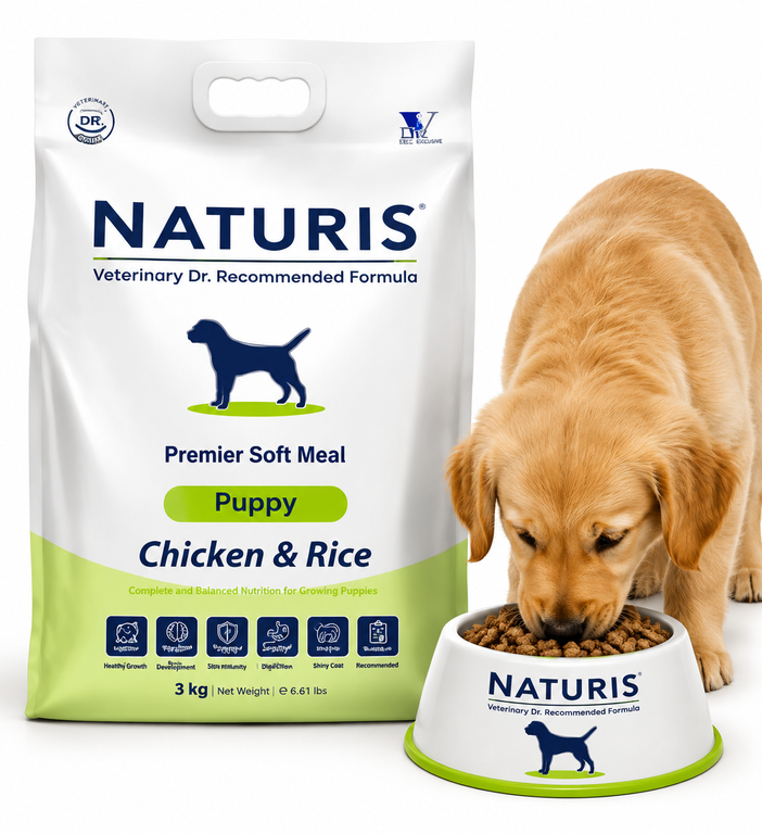NATURIS PUPPY 3KG (CHICKEN &RICE)