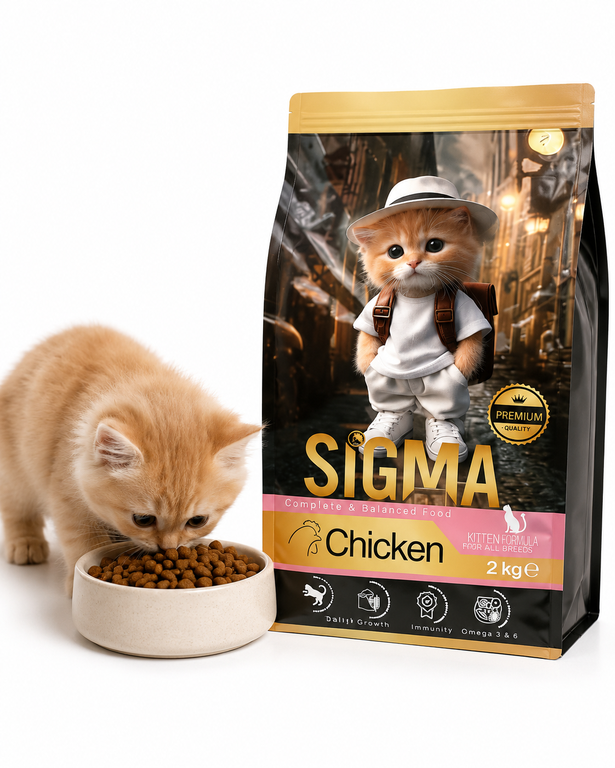 SIGMA KITTEN 2KG(CHICKEN MEAT)