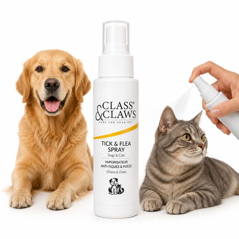 CLASS & CLAWS TICK&FLEA SPRAY 100ML