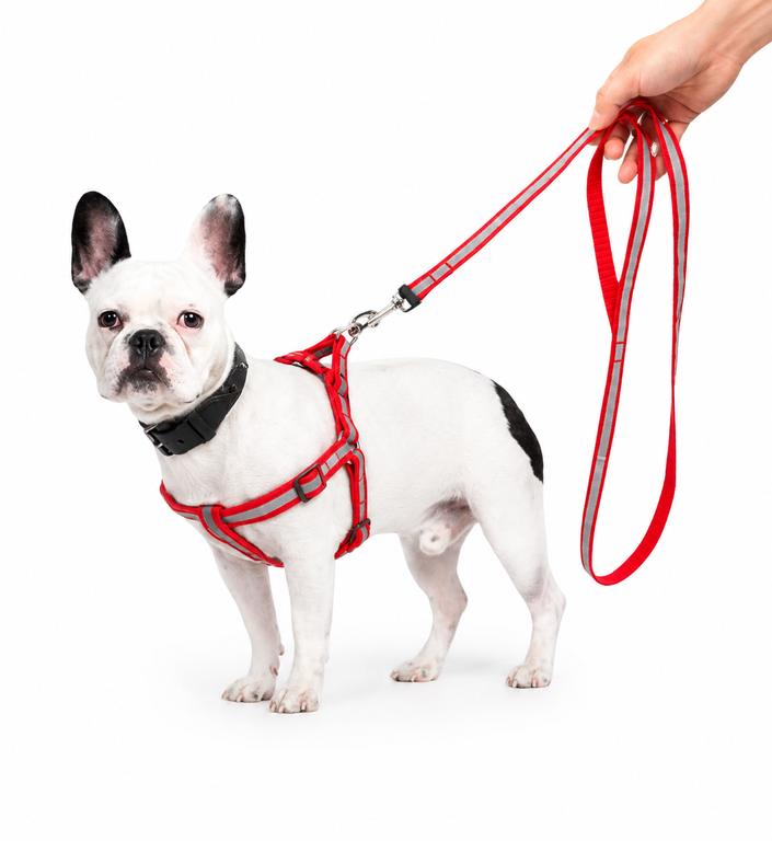 NYLON HARNESS & LEASH (L)