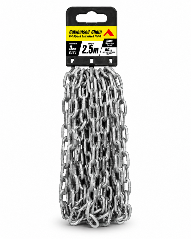 GALVANIZED KENNEL CHAIN (3MM)
