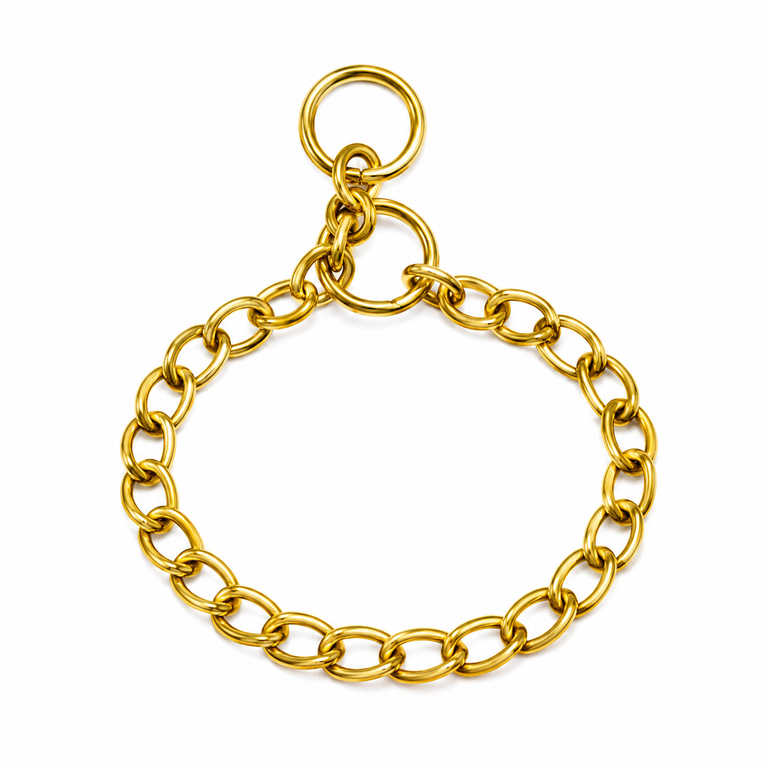 GOLD KENNEL CHAIN (3MM)