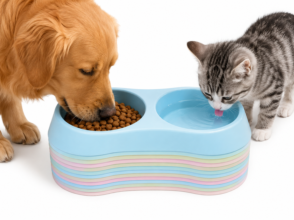 LIGHT PAW PLASTIC BOWL (28CM)