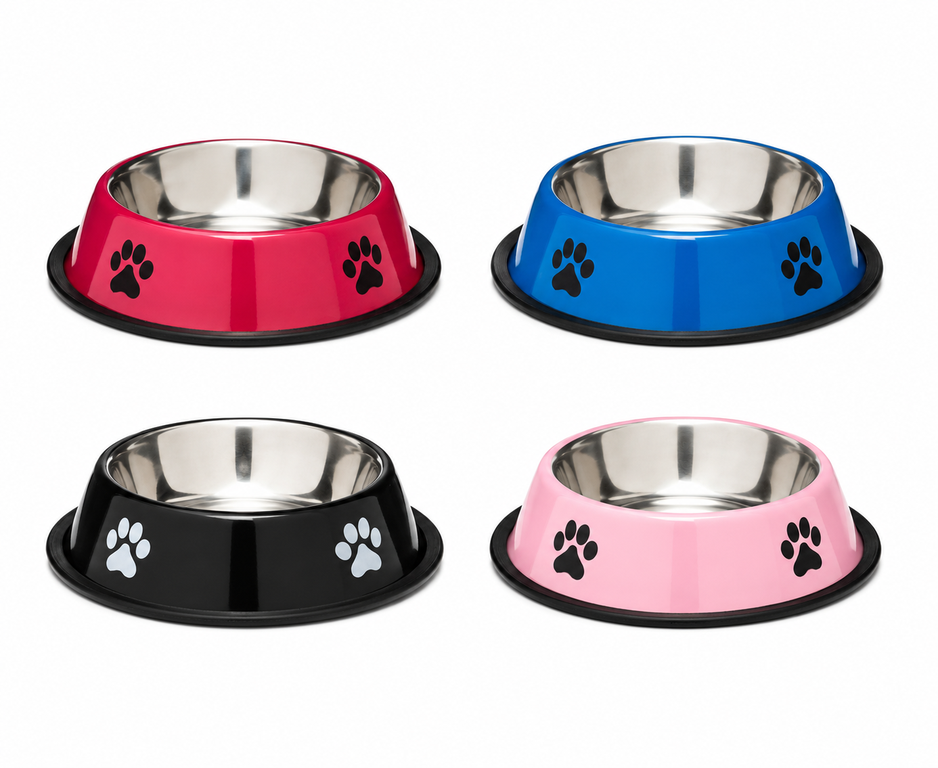 TEXT PRINT STAINLESS BOWL XL(34CM)