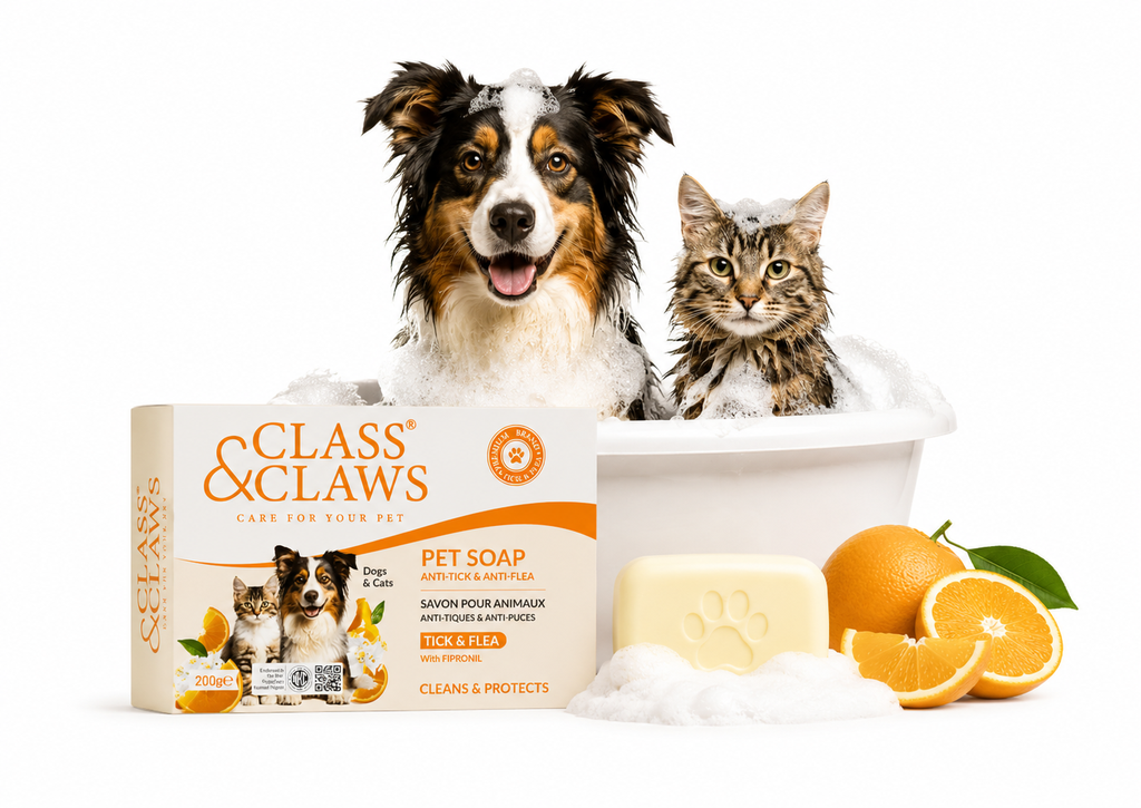 CLASS & CLAWS SOAP (TICK&FLEA)