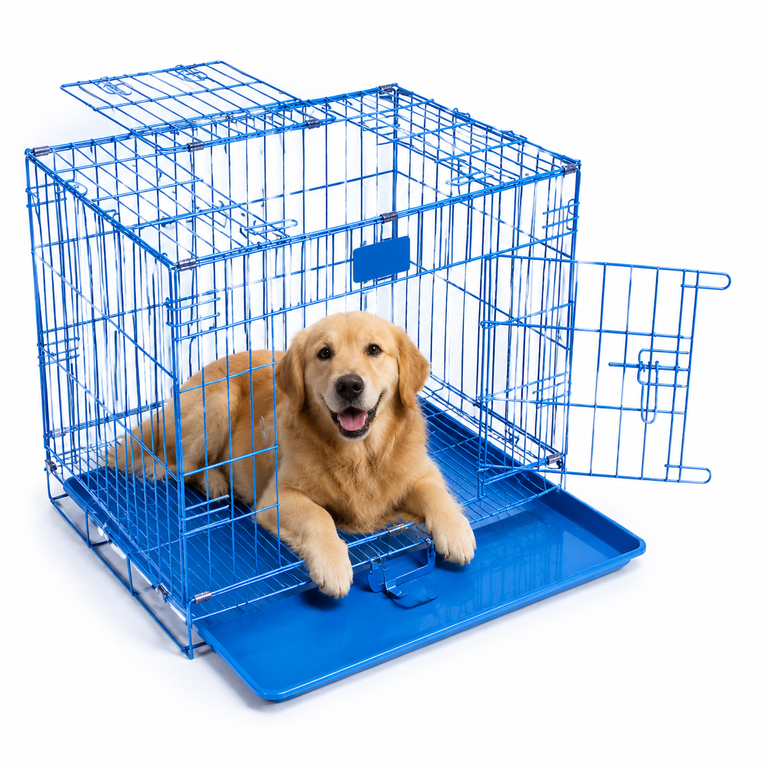 COLOURED COLLAPSIBLE CAGE SIZE 3