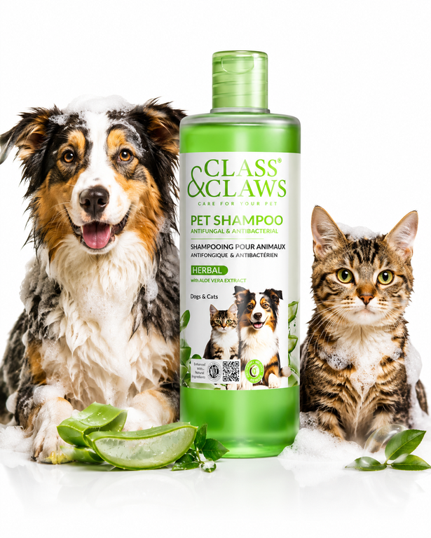 CLASS & CLAWS SHAMPOO (HERBAL) 500ML